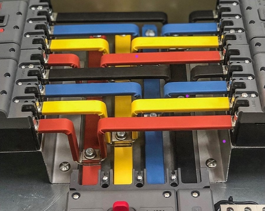 Heat Shrink Busbar Insulating Sleeves in application
